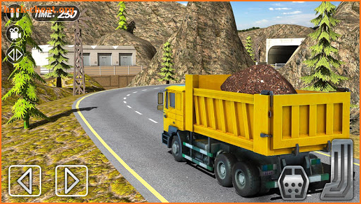 Offroad Gold Transport Heavy Truck Drive screenshot