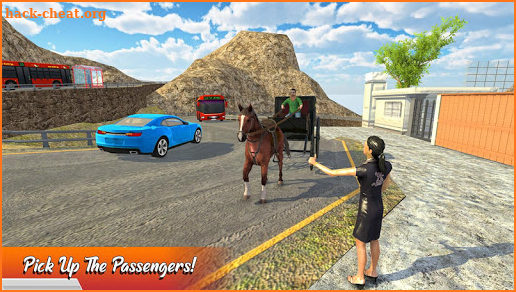 Offroad Horse Taxi Cab Driver screenshot