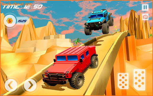 Offroad Hummer Stunt Tracks: Racing Games 2019 screenshot