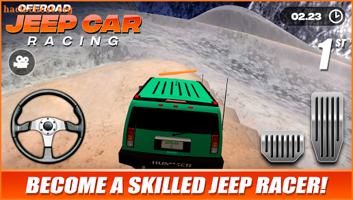 Offroad Jeep Car Racing screenshot