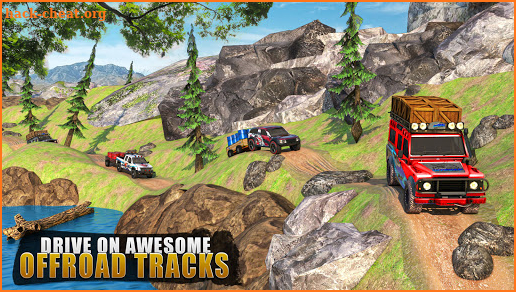 Offroad Jeep Driving & Parking Games 2021 screenshot