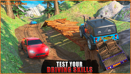 Offroad Jeep Driving & Parking Games 2021 screenshot