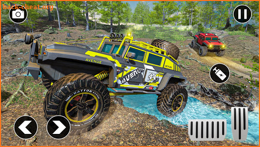 Offroad Jeep Driving & Racing screenshot