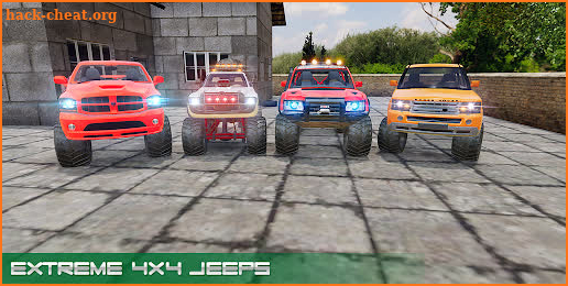 Offroad Jeep Driving-Jeep Game screenshot