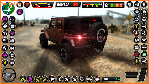 Offroad Jeep Driving Simulator screenshot