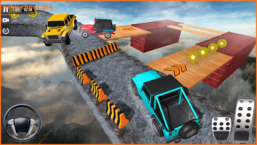 Offroad Jeep Driving Stunt 3D : Real Jeep Games screenshot