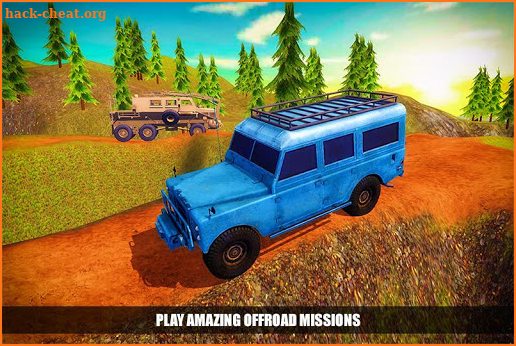 Offroad Jeep Mountain Driving Adventure screenshot