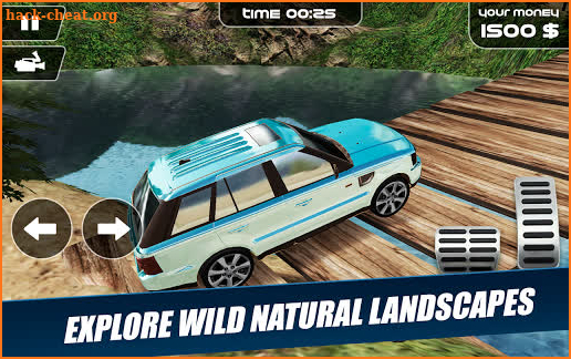 Offroad Land Cruiser Jeep Montain screenshot