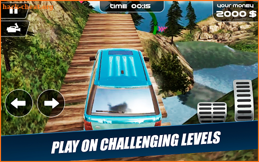 Offroad Land Cruiser Jeep Mountain screenshot