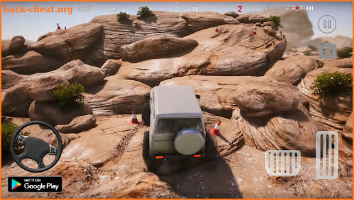 Offroad Luxury Prado Jeep Spooky 4x4 Parking Games screenshot