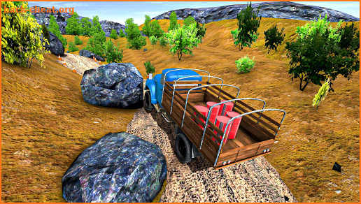 OFFROAD MONSTER TRUCK DRIVING: CARGO TRUCK DRIVER screenshot