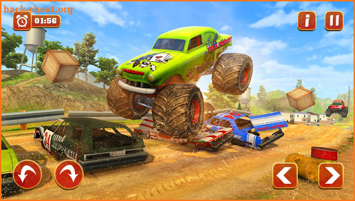 Offroad Monster Truck Impossible Stunts Tracks screenshot