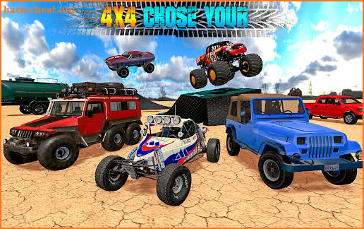 Offroad Monster Truck Racing - Free Monster Car 3D screenshot