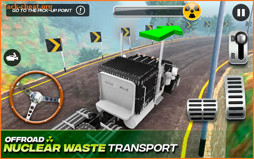 Offroad Nuclear Transport Waste screenshot