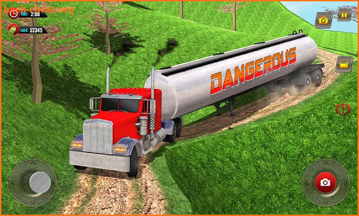 Offroad Oil Tanker Driver - Refinery Truck Driving screenshot