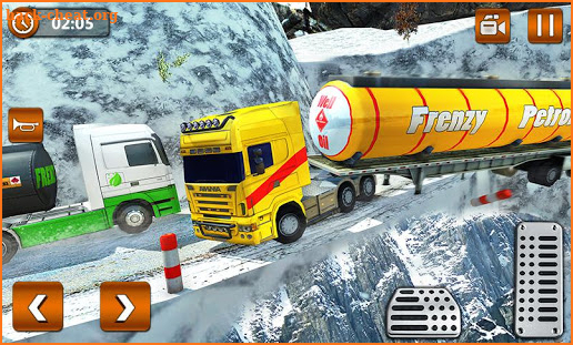 Offroad Oil Tanker Truck Transport Driver screenshot