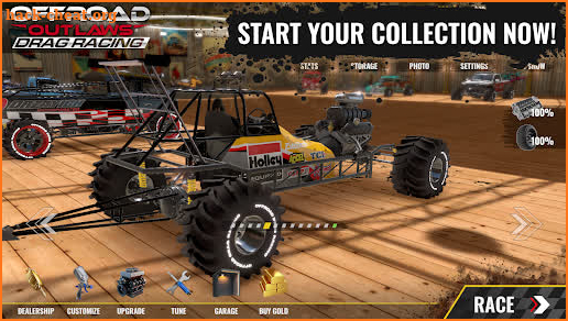 Offroad Outlaws Drag Racing screenshot