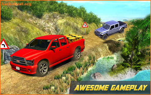 Offroad Pickup Cargo Truck Drive Simulator Game 3D screenshot