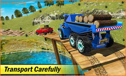 Offroad Pickup Truck Cargo Transport Truck Driver screenshot