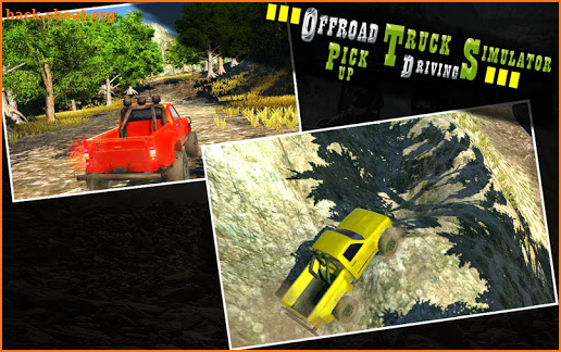 Offroad Pickup Truck Driving Simulator screenshot