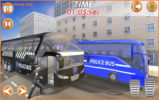 Offroad Police Bus Driving Simulator screenshot