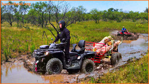 Offroad Quad Bike Cargo Driving Simulator screenshot