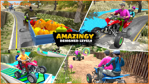 Offroad Quad Bike Stunt Mania 2019 screenshot