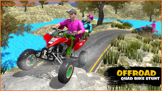 Offroad Quad Bike Stunt Mania 2019 screenshot