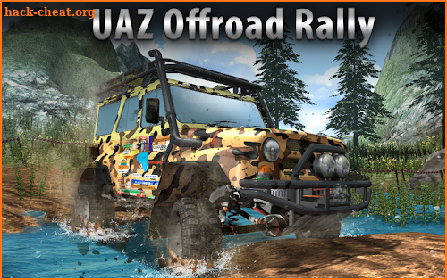 Offroad rally: driving 4x4 trucks screenshot