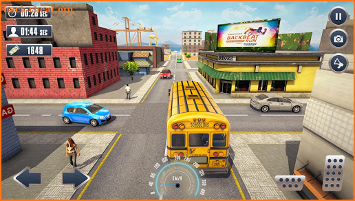 Offroad School Bus Driving Simulator screenshot