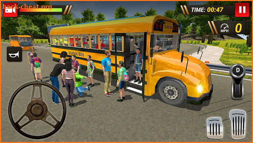 Offroad School Bus Driving Simulator 2019 screenshot