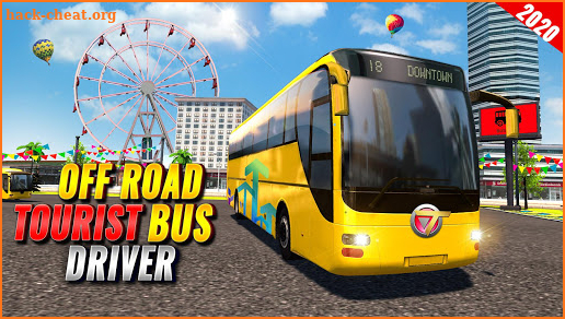 OffRoad Tourist Coach Bus Transport:Bus Games 2021 screenshot