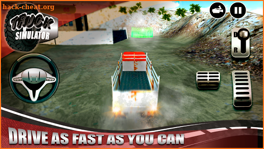 Offroad Transport Truck driver screenshot