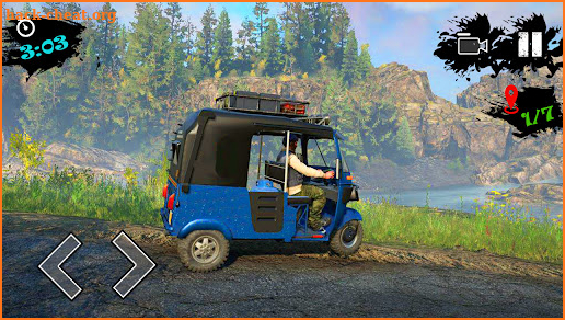 Offroad Tuk Tuk Auto Rickshaw Driving Game 2022 screenshot