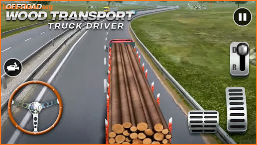 Offroad Wood Transport Truck 2020 screenshot