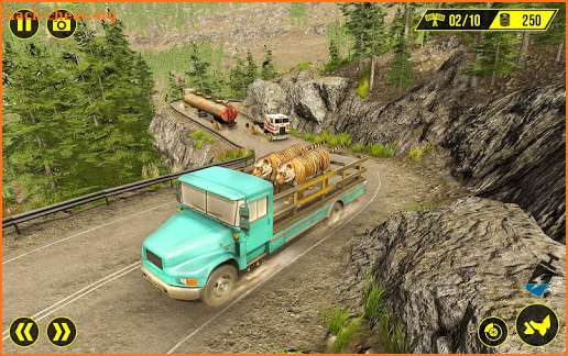 Offroad Zoo Animal Simulator Truck: Farming  Games screenshot