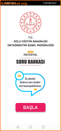 OGM Materyal Soru Bankası screenshot