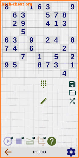 Oh, and again a Sudoku game (Lite) screenshot