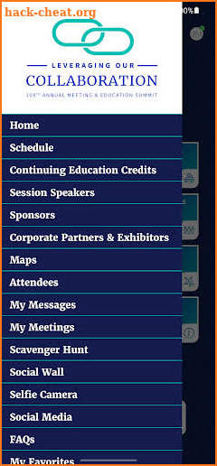 OHA Events screenshot