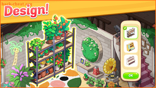 Ohana Island - Design Flower Shop & Blast Puzzle screenshot