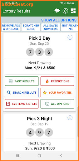 Ohio Lottery Ticket Scanner screenshot