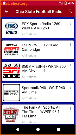 Ohio State Football Radio screenshot