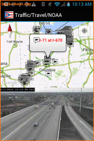 Ohio Traffic Cameras Pro screenshot