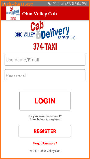 Ohio Valley Cab screenshot