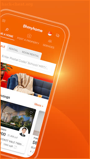 Ohmyhome - Buy Sell Rent House SG, MY, PH screenshot