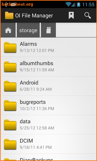 OI File Manager screenshot