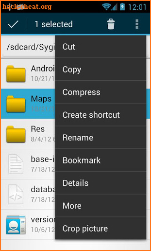 OI File Manager screenshot