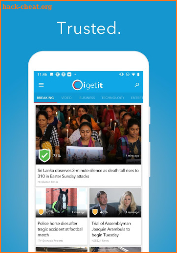 Oigetit - We filter fake news. screenshot