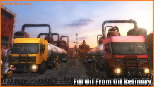 Oil Cargo Transport Truck screenshot