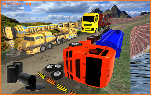 Oil Tanker Driving Truck Games screenshot